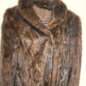 DASCO BROWN FUR COAT